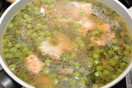 Суп з зеленого консервованого горошку рецепти, ls