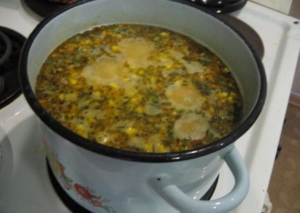 Суп з зеленого консервованого горошку рецепти, ls