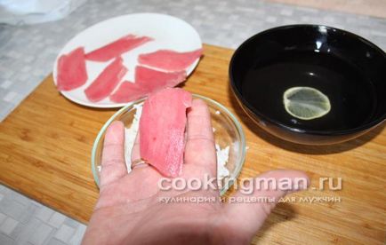 Sushi cu ton - gătit pentru bărbați
