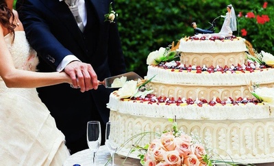 Esküvői torta nélkül masztix (cake) Esküvői torta nélkül masztix
