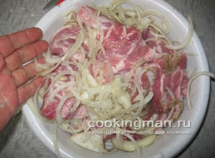 Brânză cu coajă de porc - gătit pentru bărbați