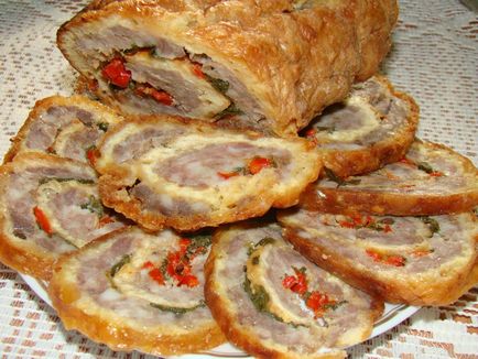 Sertés a fóliát a sütőben sütött ízletes különböző módon (olívaolaj só) Sertés fóliába a kemencében sült ízletes különféle módokon