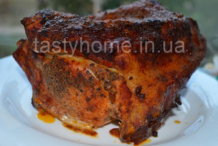 Свинячий ошийок в духовці - смачний будинок - покрокові рецепти з фото