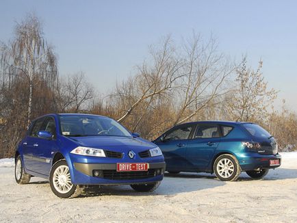 Tehát hasonló és eltérő - Mazda3 és Renault Megane (Renault) Tehát hasonló és eltérő - Mazda3 és Renault Megane