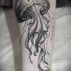 Tatuaje de meduze - valoare, schițe de tatuaj și fotografie