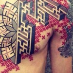 Tattoo fotó labirintus érték és vázlatok