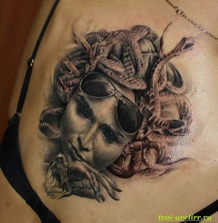 Medusa tatuaj