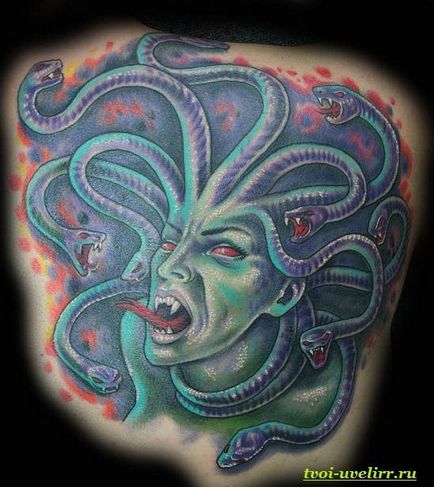 tetoválás medúza