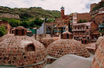 Baze de sulf din Tbilisi, odihnă în Georgia