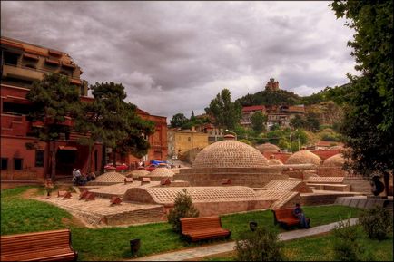 Baze de sulf din Tbilisi, odihnă în Georgia