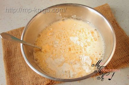 Chebureki tésztát sör - ropogós, recept fotó