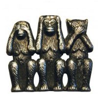 Trei maimuțe sunt originea și semnificația simbolului