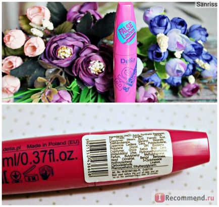 Mascara Delia Cosmetics big - fekete műszempilla hatása mesterséges szempillák (szempilla) Mascara Delia Cosmetics big - fekete műszempilla hatást mesterséges szempillák
