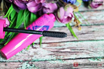 Mascara delia cosmetice mare - negru efect false genelor de genele artificiale