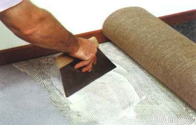Укладання ковроліну своїми руками, ремонт підлог