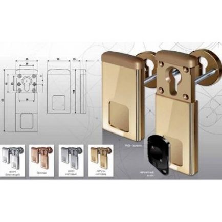 Instalarea plăcilor blindate pentru încuietori