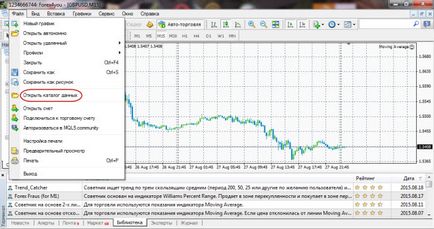 Instalați și configurați consultantul de tranzacționare pe metatrader 4