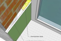Izolarea termică a ferestrelor din plastic cu propriile mâini (video și fotografie)