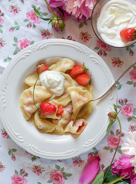 Gombóc eper lépésről lépésre recept fotók