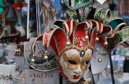 Velencei karnevál az esküvőjén egy titokzatos luxus