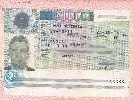 Visa Schengen timp de cinci ani (obținerea unei vize Schengen de cinci ani)