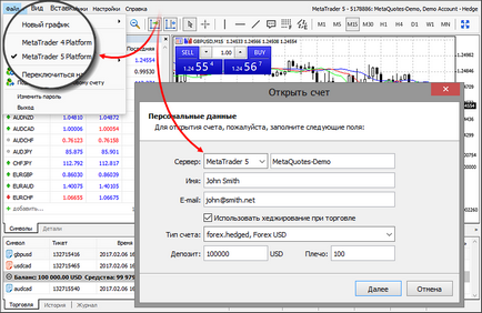 Embedded web terminal metatrader 4