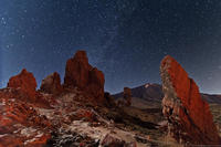 Teide - Teide Nemzeti Park az utat a vulkán, kozmikus tájak, sikló - mindkettő