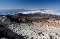 Teide - Teide Nemzeti Park az utat a vulkán, kozmikus tájak, sikló - mindkettő