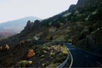 Teide - Teide Nemzeti Park az utat a vulkán, kozmikus tájak, sikló - mindkettő