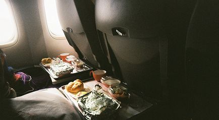 Ianuarie 2016 alimente în avion sau ceea ce companiile aeriene hrănesc