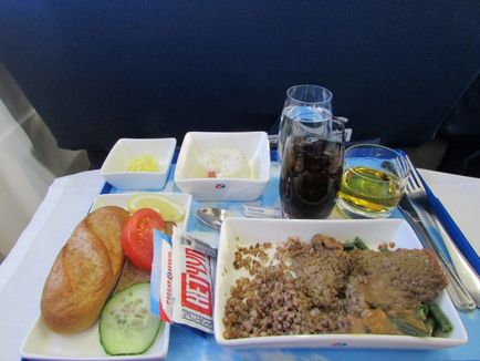 Ianuarie 2016 alimente în avion sau ceea ce companiile aeriene hrănesc