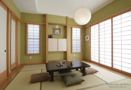 Japán stílus a belső a lakás, a szabályokat és tippeket regisztrációs