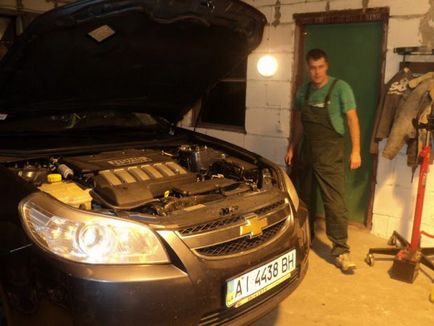 Înlocuirea ambreiajului cu epuizarea chevrolet, auto