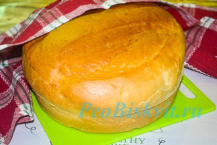 Заварний хліб в духовці рецепт - найпростіший пшеничний хліб