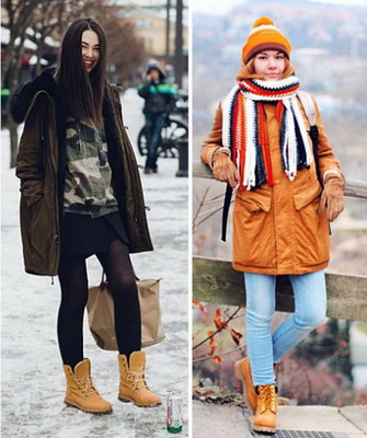 Ботуши зимни женски картина модни стилове за момичета обичат да носят зимни ботуши