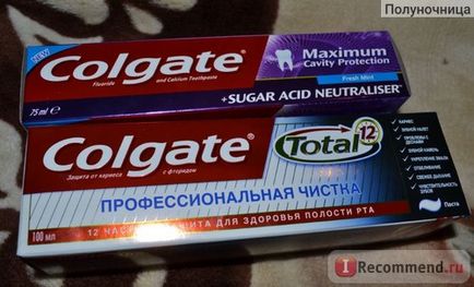 Fogkrém Colgate maximális védelmet a fogszuvasodás ellen menta frissességét átalakító cukorsavakat