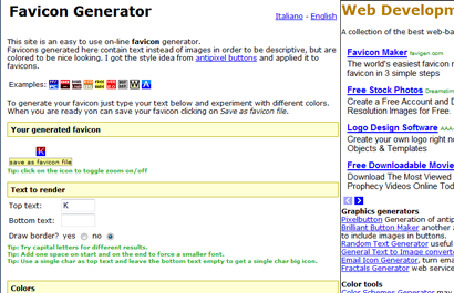 17 Generatoare favicon online