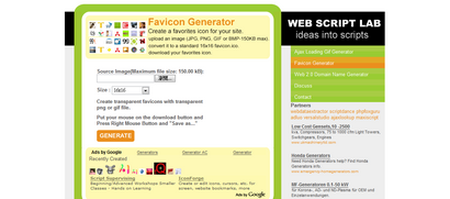 17 Generatoare favicon online