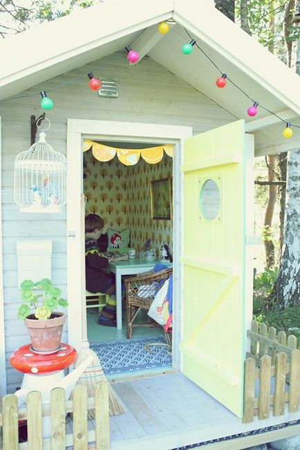 37 Дитячих будинків для ігор у дворі, pro handmade