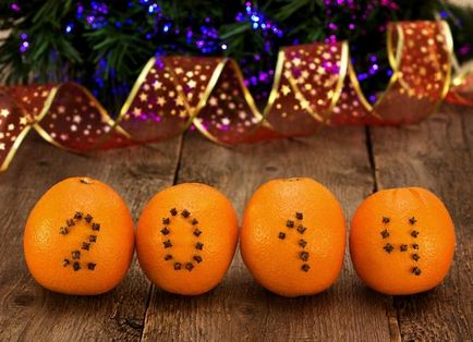5 Ідей новорічного декору з мандаринів