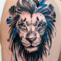 7 Értékek tetoválások oroszlánok - tetoválás