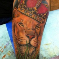 7 Valorile tatuajelor cu lei - tatuaj pe