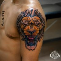 7 Valorile tatuajelor cu lei - tatuaj pe
