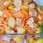 Salată asiatică cu rețete de salate de pui