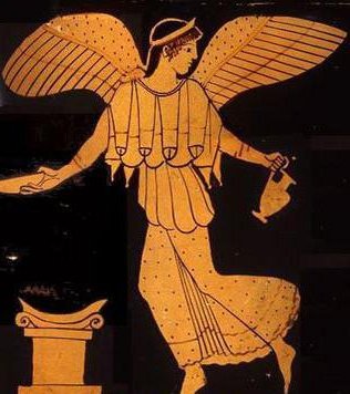 Istennő a szivárvány az ókori Görögországban, a mitológia szerint 1