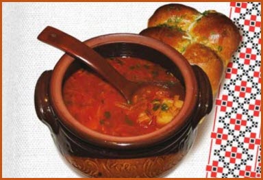 Borsch fără zhirki