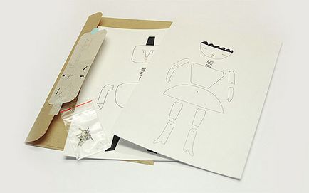 Paper Doll Toy szóló pántok a bábszínházak számára