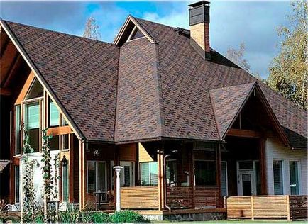 Чим крити дах дерев'яного будинку визначаємося з покрівельним матеріалом