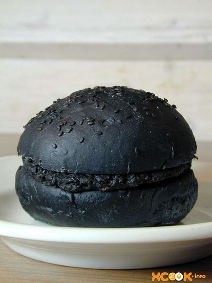 Чорний бургер - рецепт з фото, як зробити