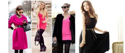 Culoarea neagră a hainei pentru femei